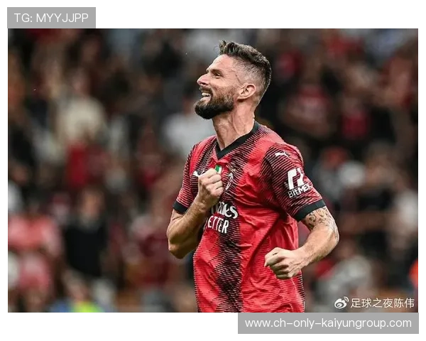 AC米兰角球造成混乱，吉鲁连续补射终破门